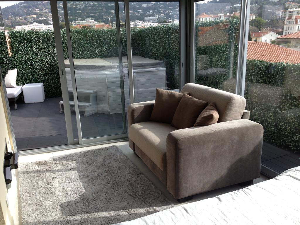 Penthouse With Jacuzzi On The Big Terrace Leilighet Cannes Eksteriør bilde