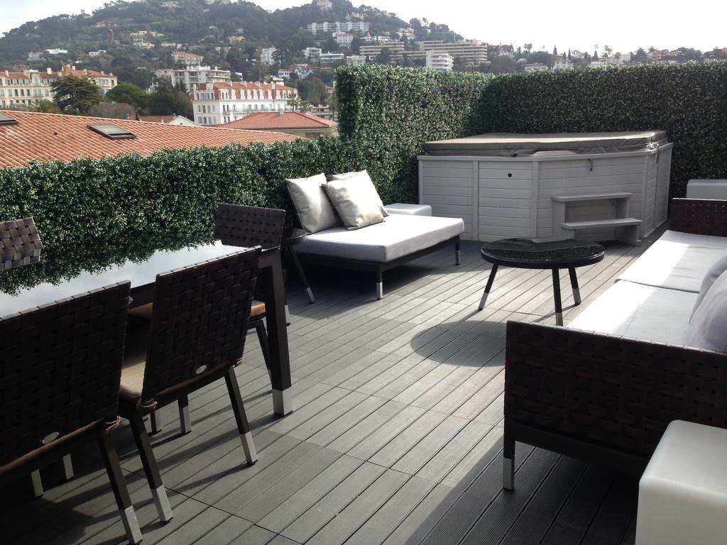 Penthouse With Jacuzzi On The Big Terrace Leilighet Cannes Eksteriør bilde