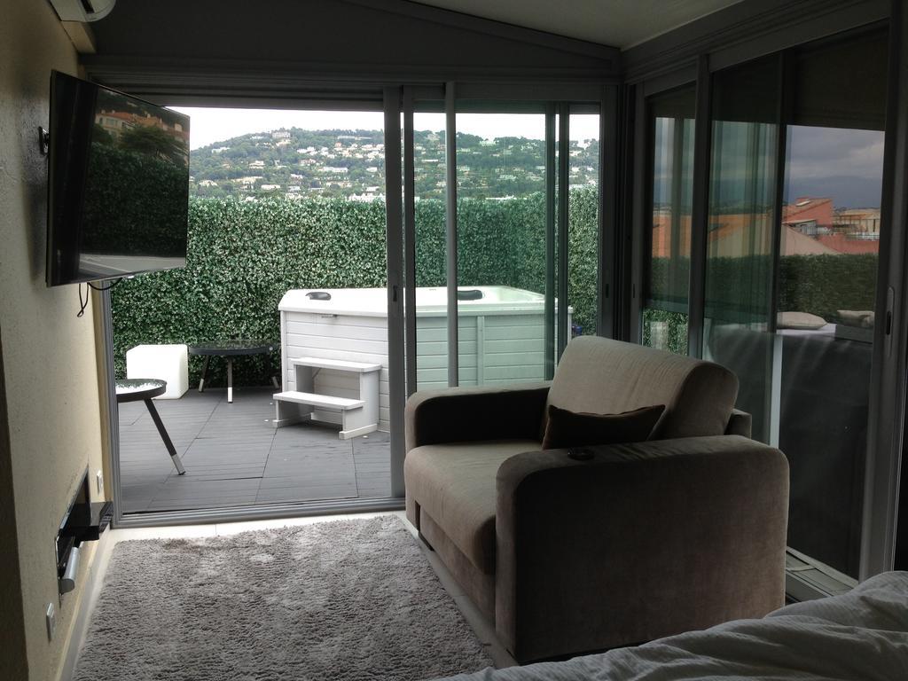 Penthouse With Jacuzzi On The Big Terrace Leilighet Cannes Eksteriør bilde