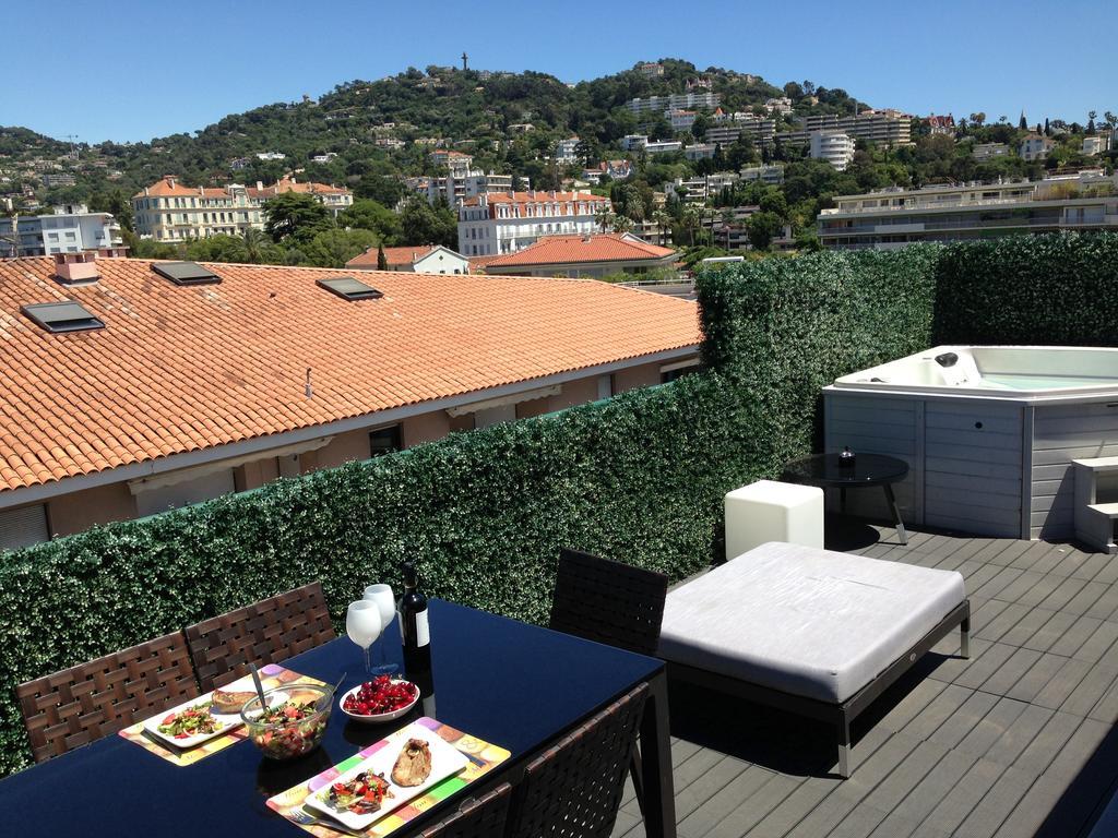 Penthouse With Jacuzzi On The Big Terrace Leilighet Cannes Eksteriør bilde